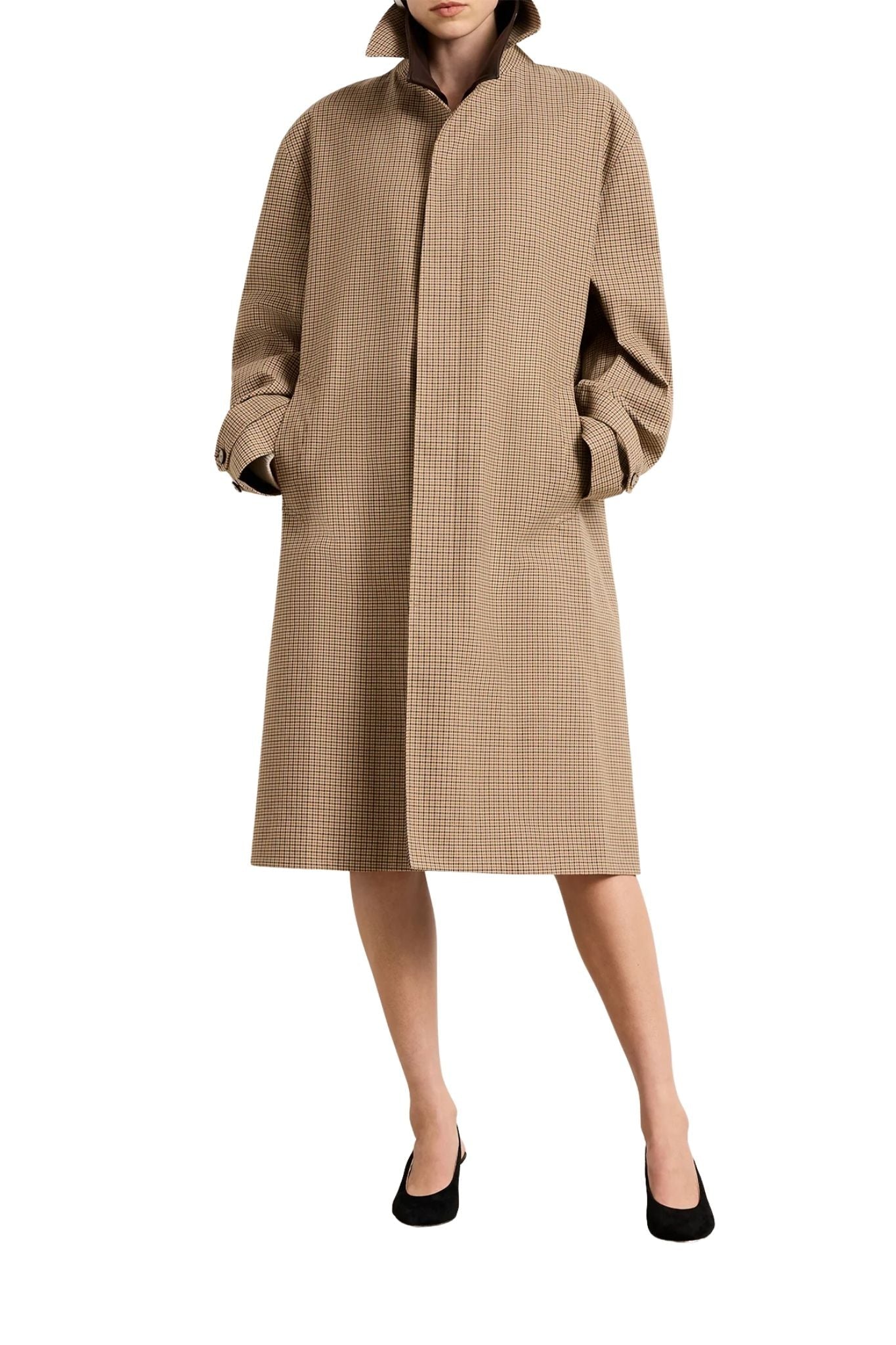 Brandon Maxwell Quinn Driving Coat - Vermillion
