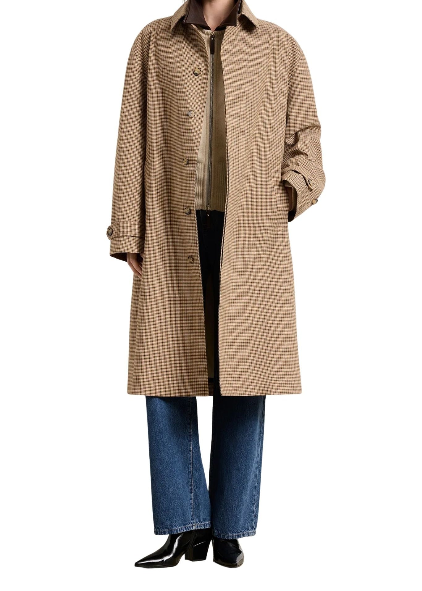 Brandon Maxwell Quinn Driving Coat - Vermillion