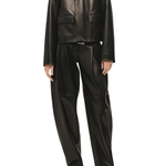 Brandon Maxwell Remi Jacket - Vermillion