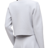Brandon Maxwell Ryder Knit Jacket - Vermillion