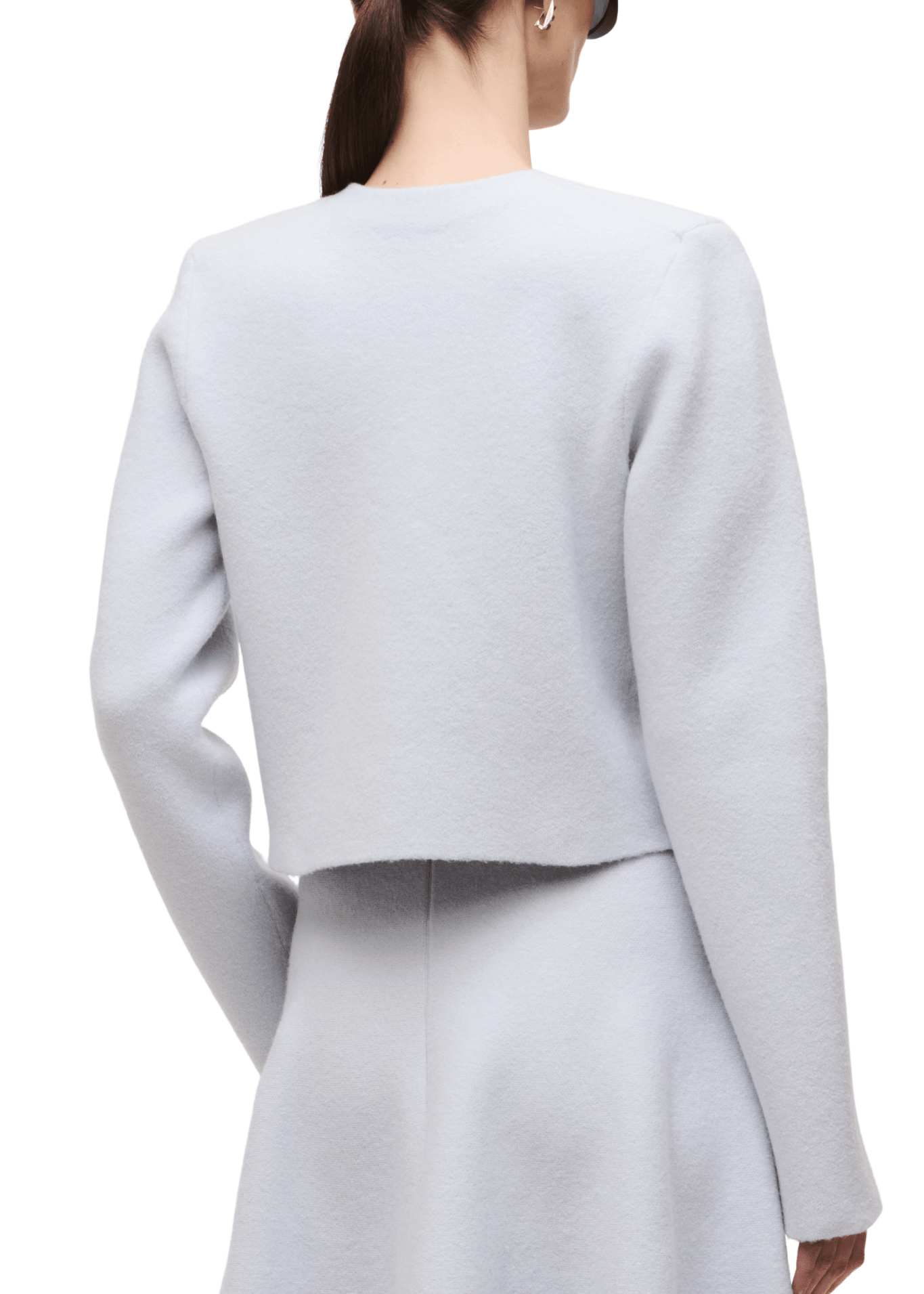 Brandon Maxwell Ryder Knit Jacket - Vermillion