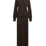 Brandon Maxwell Sabine Polo Dress - Vermillion