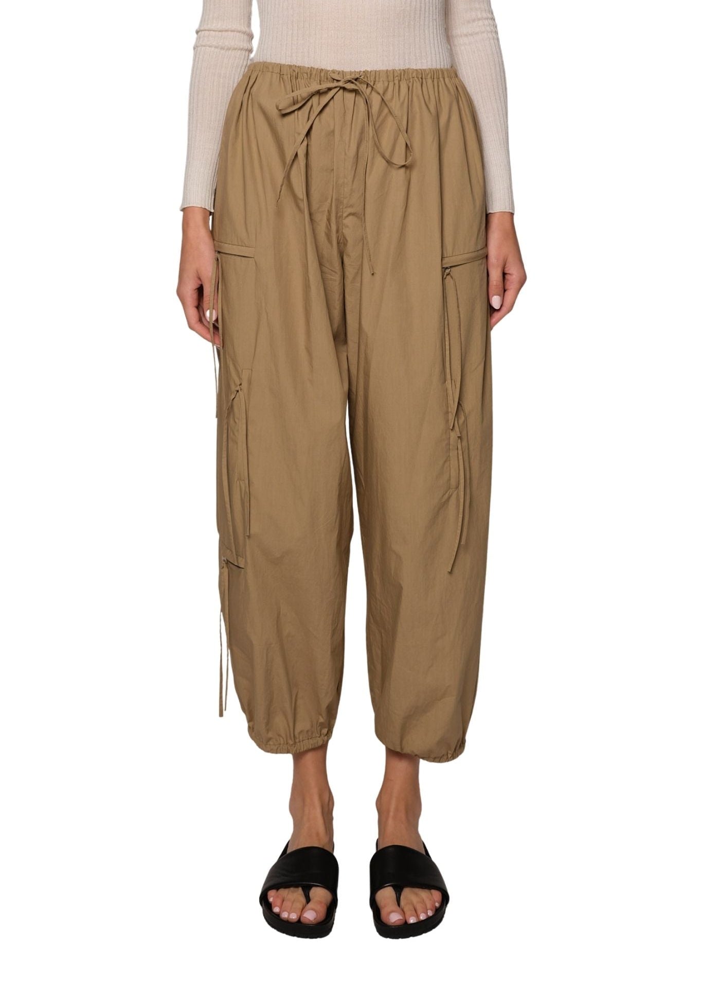 Brandon Maxwell Scout Cargo Pants - Vermillion
