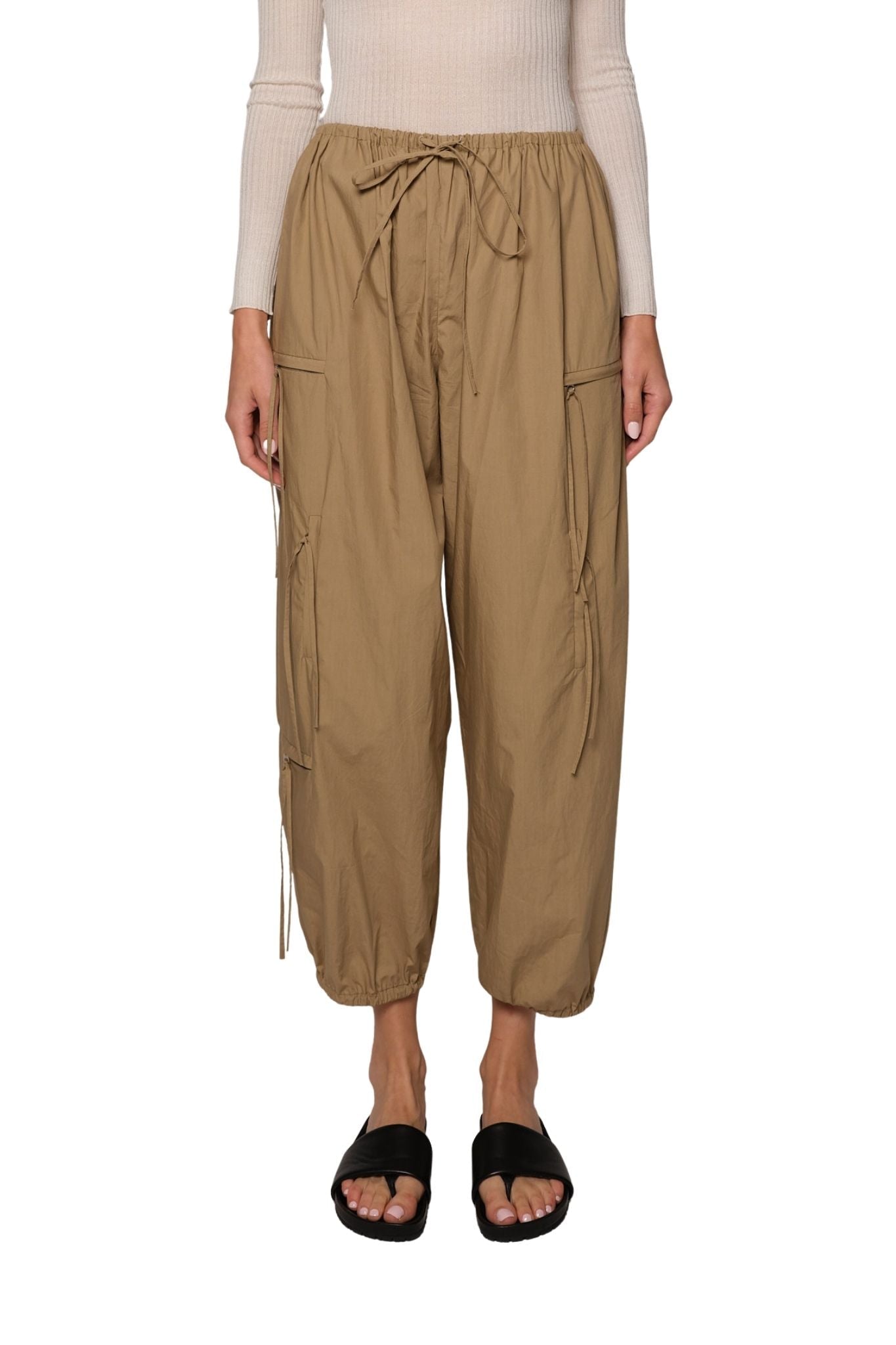 Brandon Maxwell Scout Cargo Pants - Vermillion