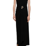 Brandon Maxwell Serena V - Neck Dress - Vermillion