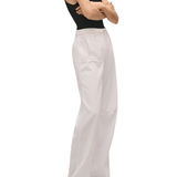 Brandon Maxwell Stevie Wide Leg Jean w/ Cargo Detail - Vermillion