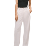 Brandon Maxwell Stevie Wide Leg Jean w/ Cargo Detail - Vermillion