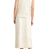 Brandon Maxwell The Drew Deep V Tank - Vermillion