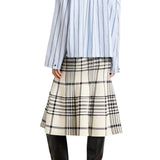 Brandon Maxwell The Javi Boxy Button Down Shirt - Vermillion