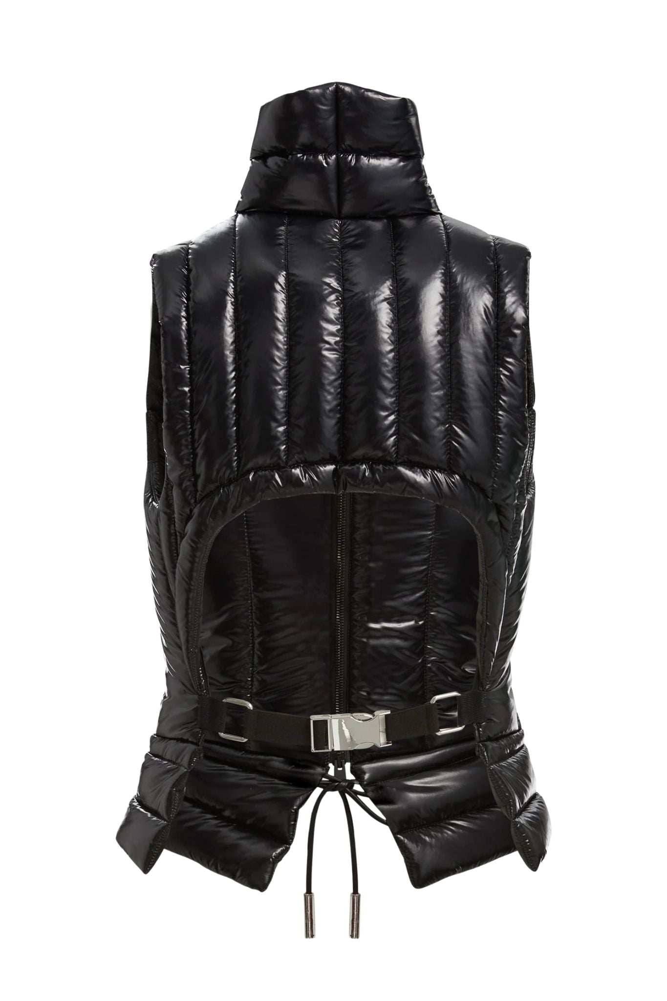 Brandon Maxwell The Maria Water Resistant Padded Gillet - Vermillion