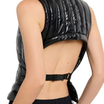 Brandon Maxwell The Maria Water Resistant Padded Gillet - Vermillion