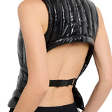 Brandon Maxwell The Maria Water Resistant Padded Gillet - Vermillion