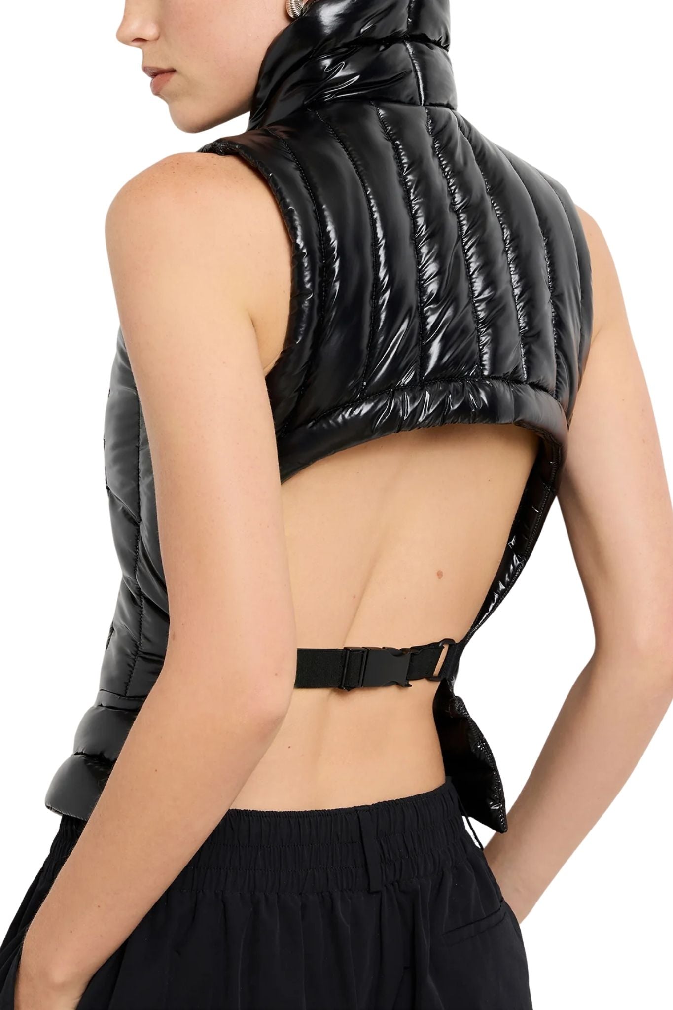 Brandon Maxwell The Maria Water Resistant Padded Gillet - Vermillion