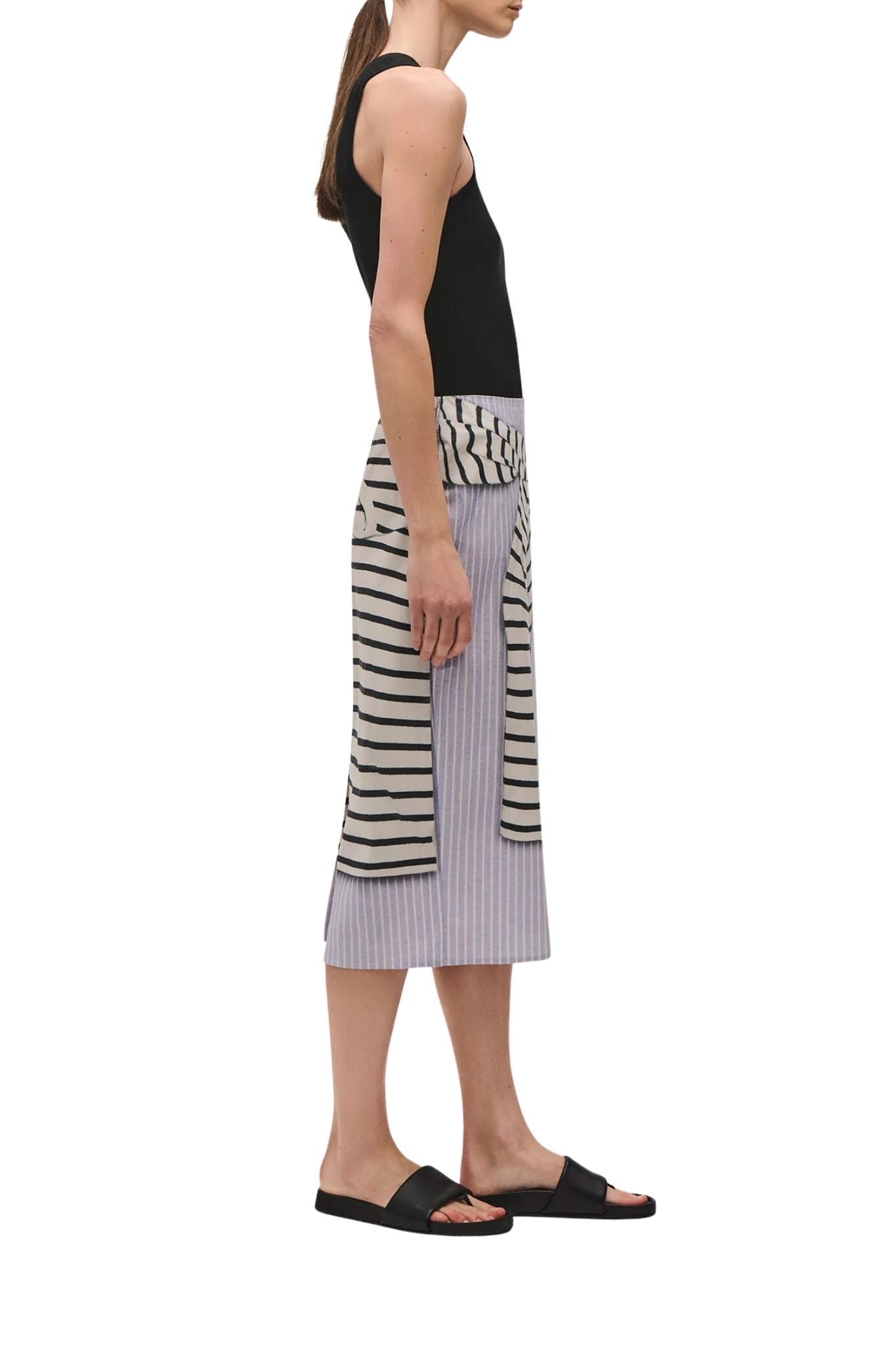 Brandon Maxwell Townes Pencil Skirt - Vermillion