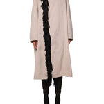 Brandon Maxwell Yura Trench Coat w/ Removable Shell - Vermillion