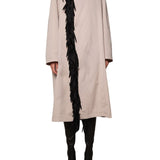 Brandon Maxwell Yura Trench Coat w/ Removable Shell - Vermillion