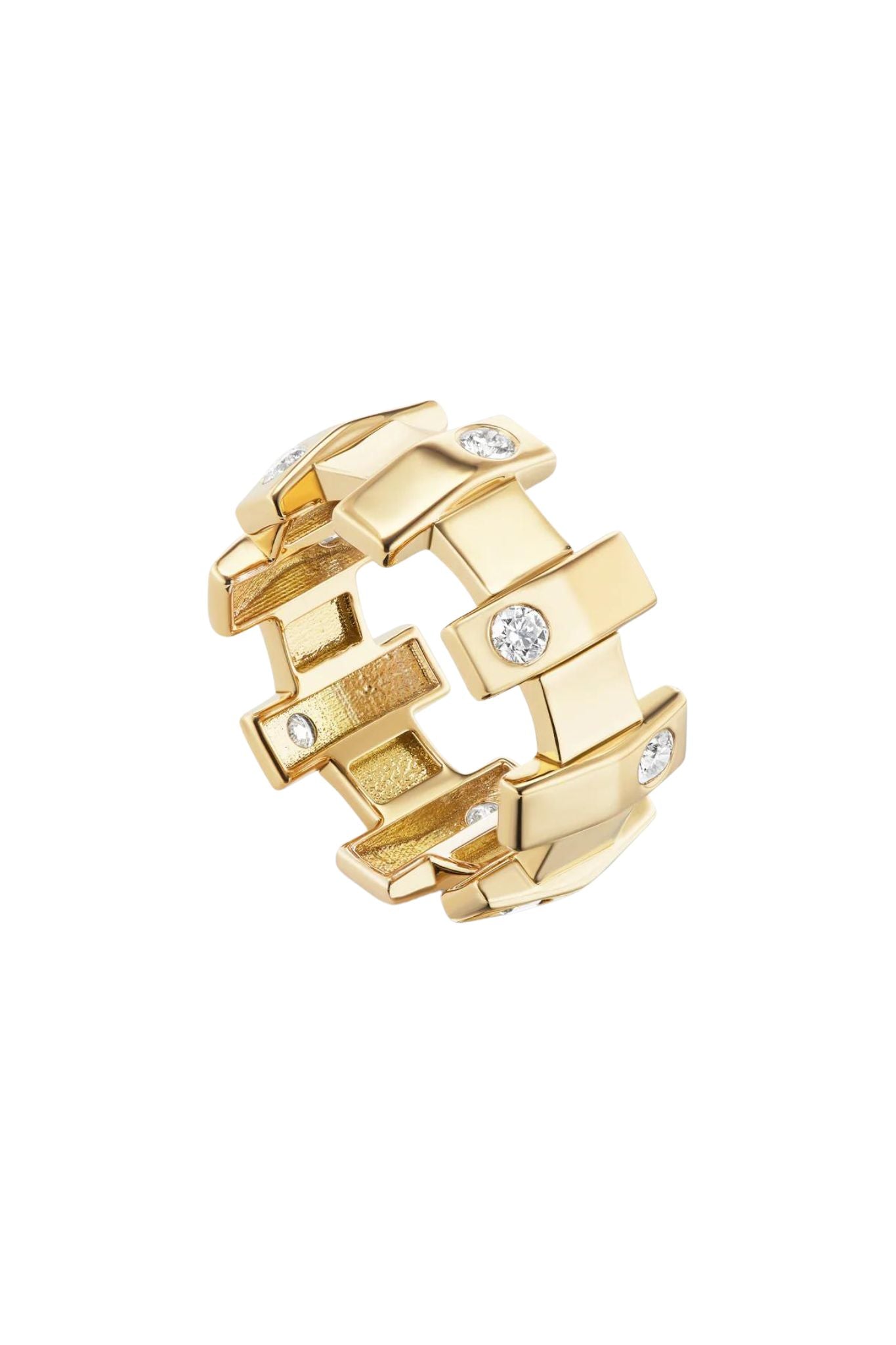 Brent Neale Hopscotch Stacking Ring - Vermillion