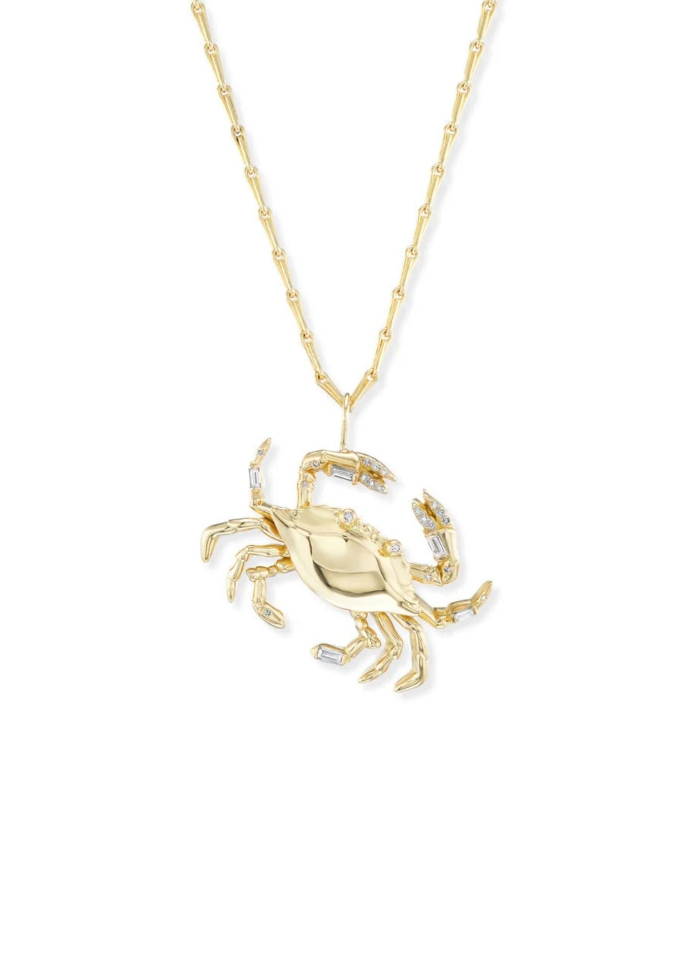 Brent Neale Large Zodiac Pendant on 18" Chain - Vermillion