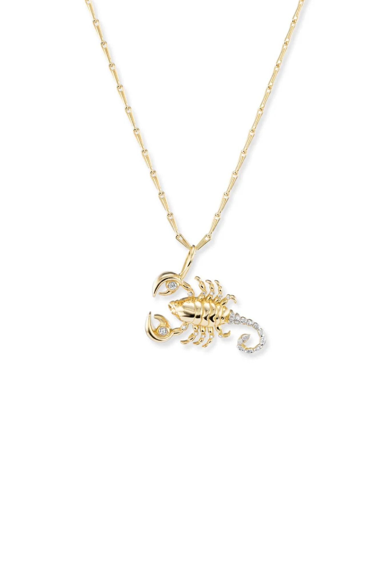 Brent Neale Medium Zodiac Pendant on 18" Chain - Vermillion