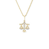 Brent Neale Medium Zodiac Pendant on 18" Chain - Vermillion