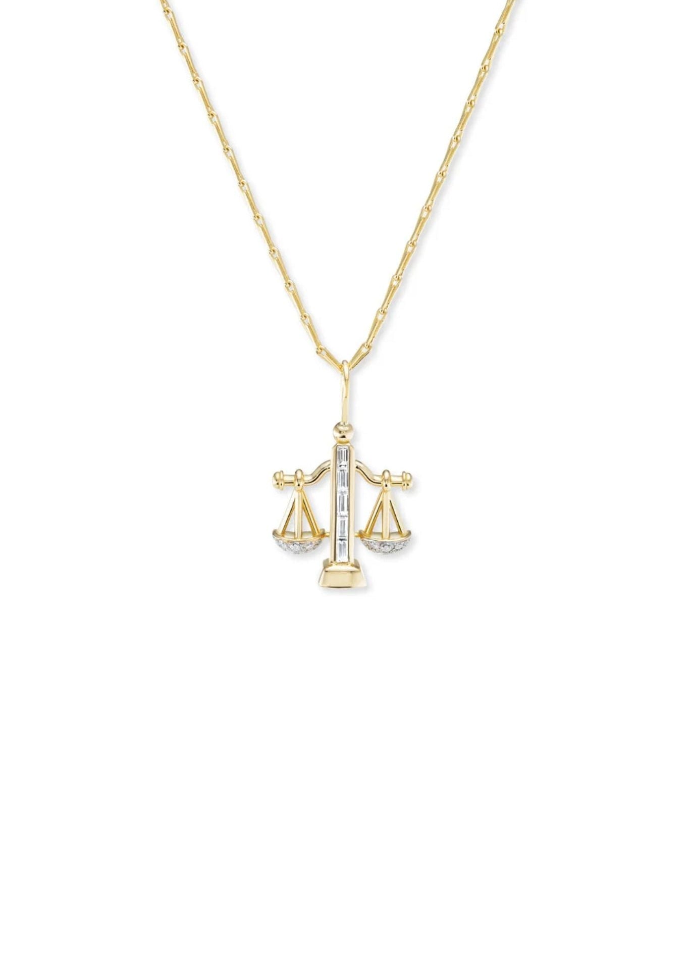 Brent Neale Medium Zodiac Pendant on 18" Chain - Vermillion