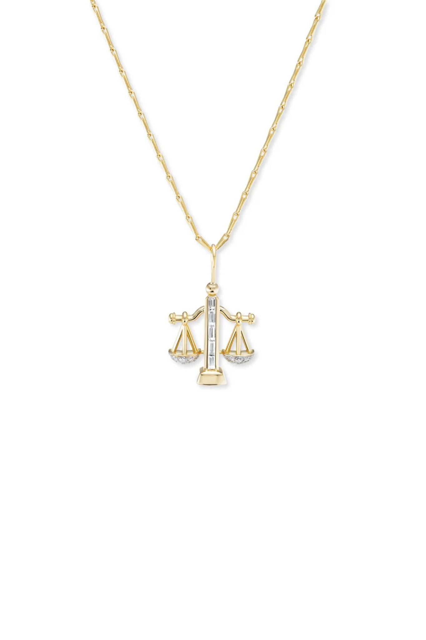 Brent Neale Medium Zodiac Pendant on 18" Chain - Vermillion