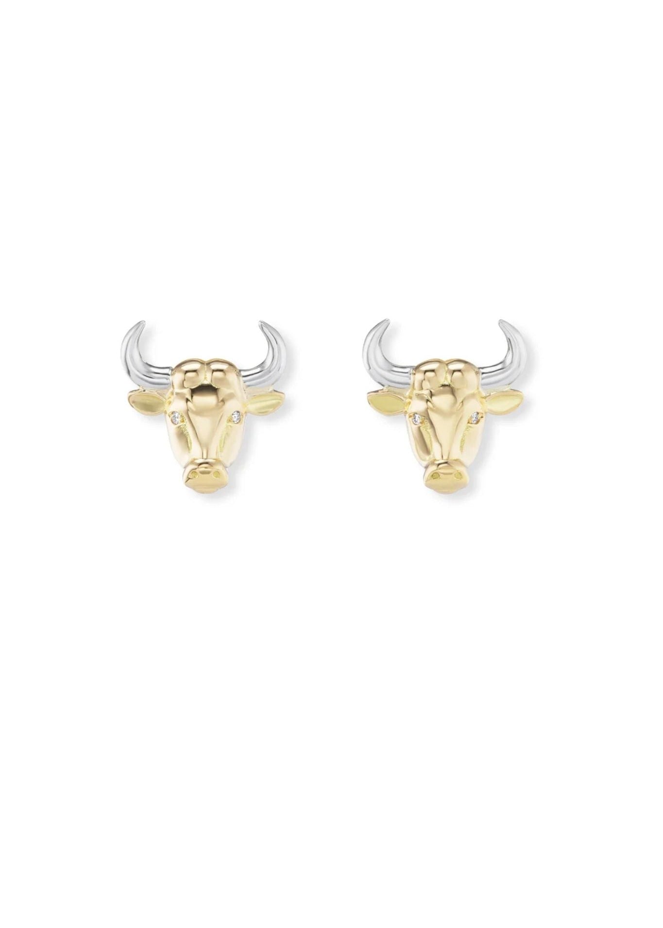 Brent Neale Zodiac Studs - Vermillion