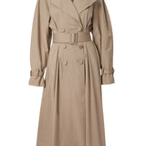 Carolina Herrera A - Line Trench Coat - Vermillion