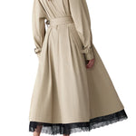 Carolina Herrera A - Line Trench Coat - Vermillion