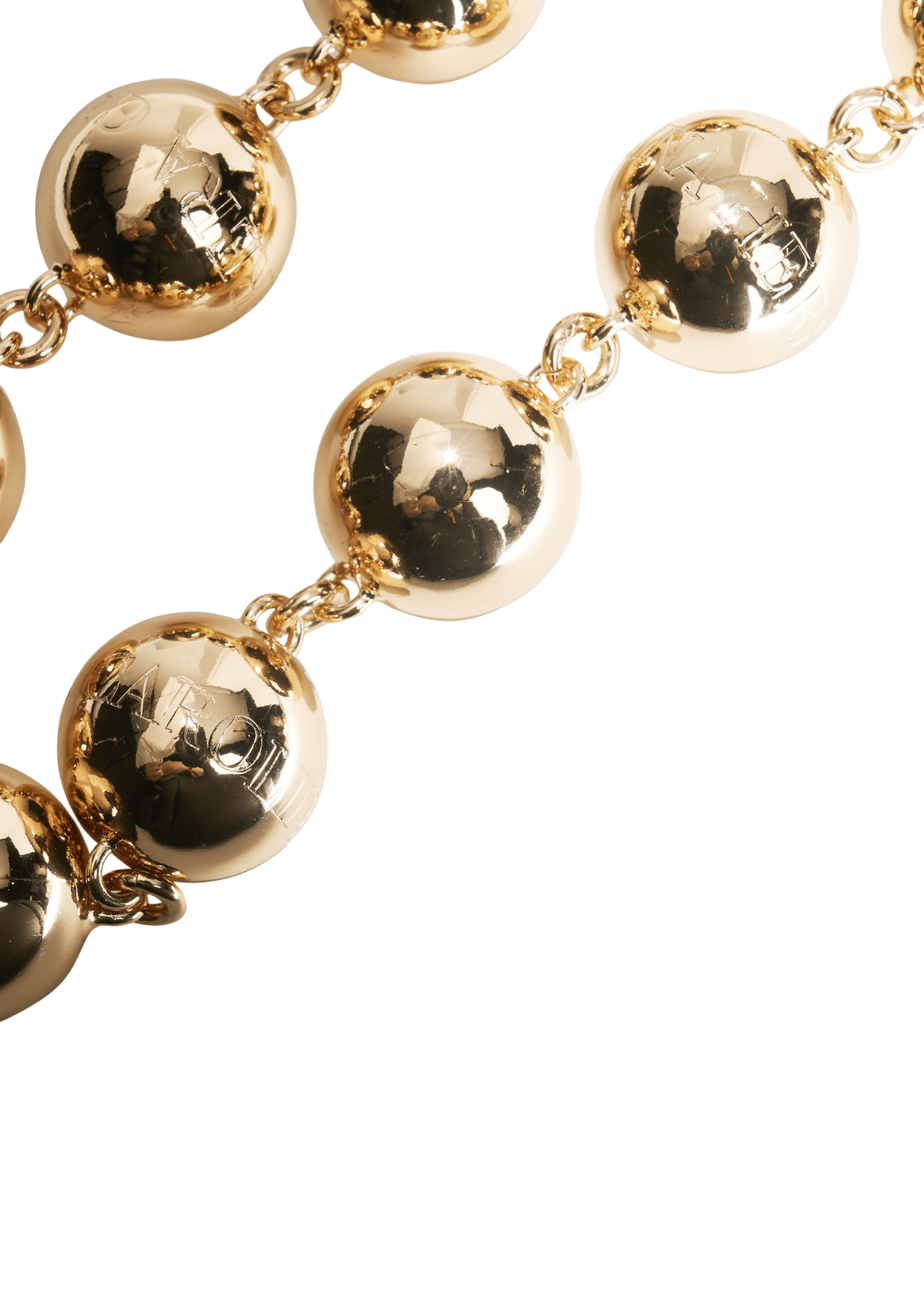 Carolina Herrera Ball Necklace - Vermillion