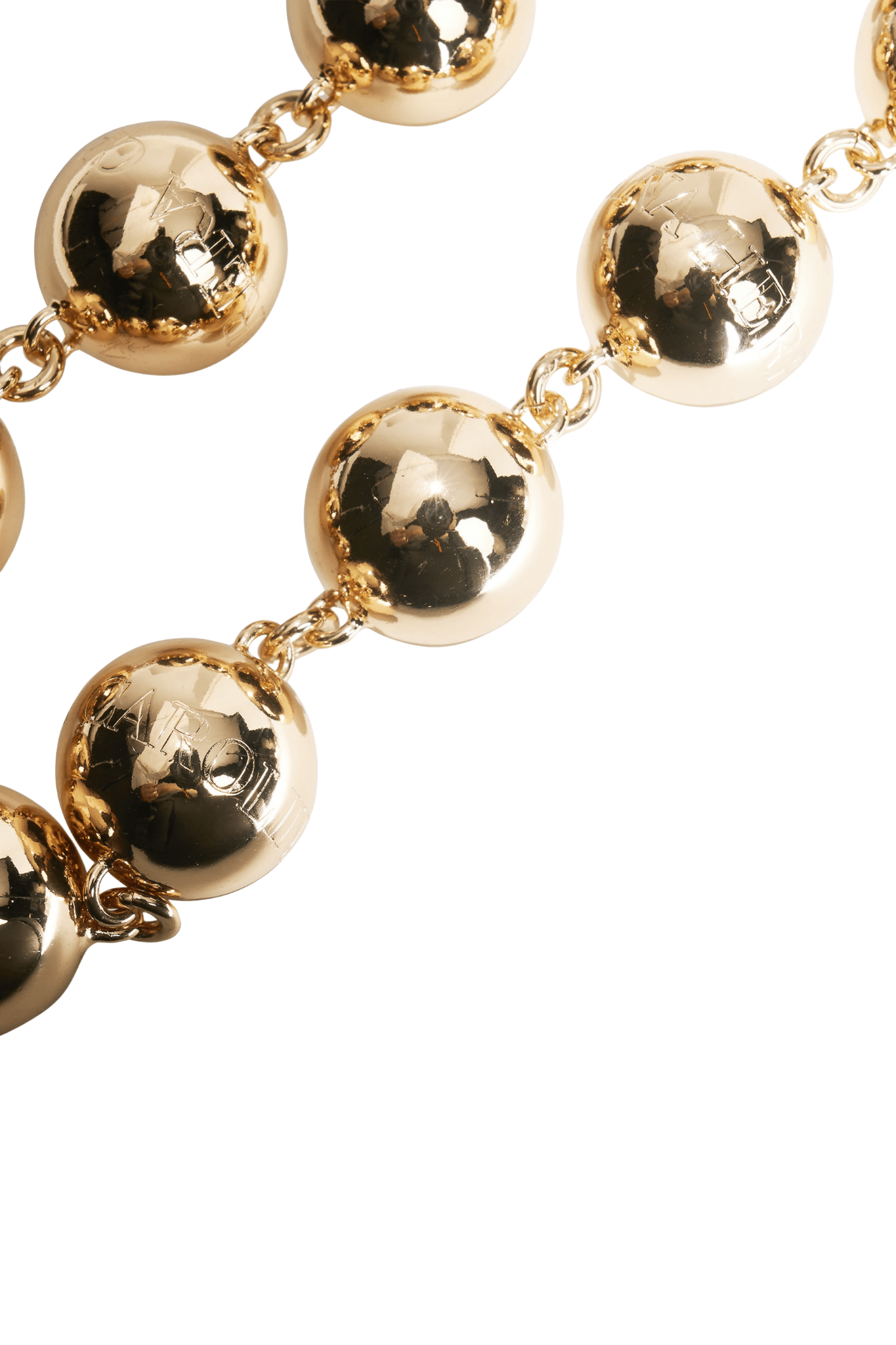 Carolina Herrera Ball Necklace - Vermillion