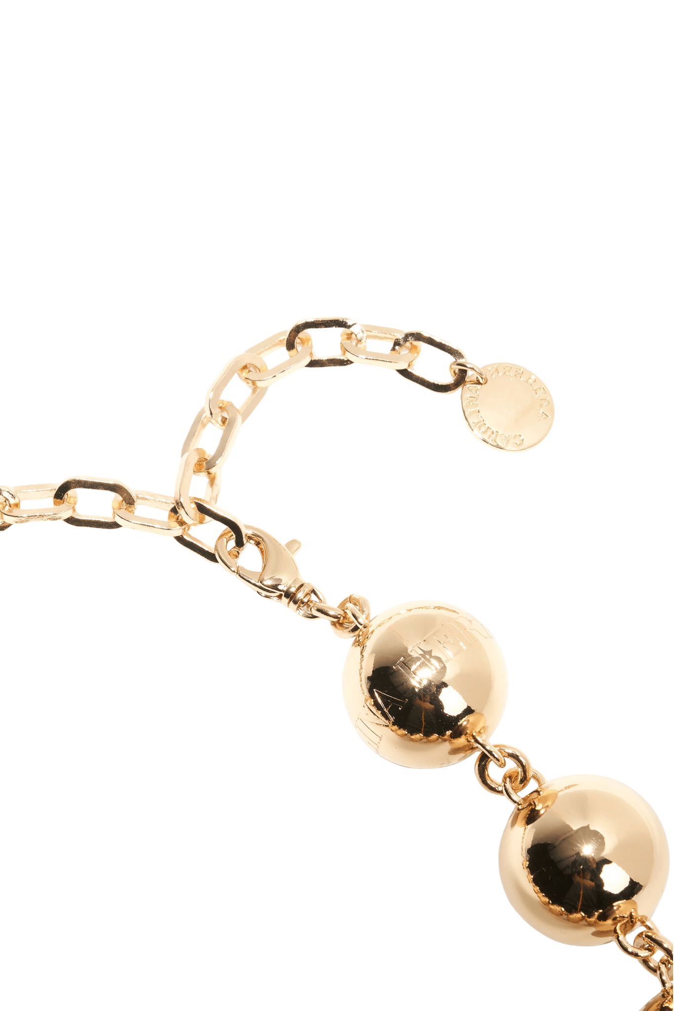 Carolina Herrera Ball Necklace - Vermillion