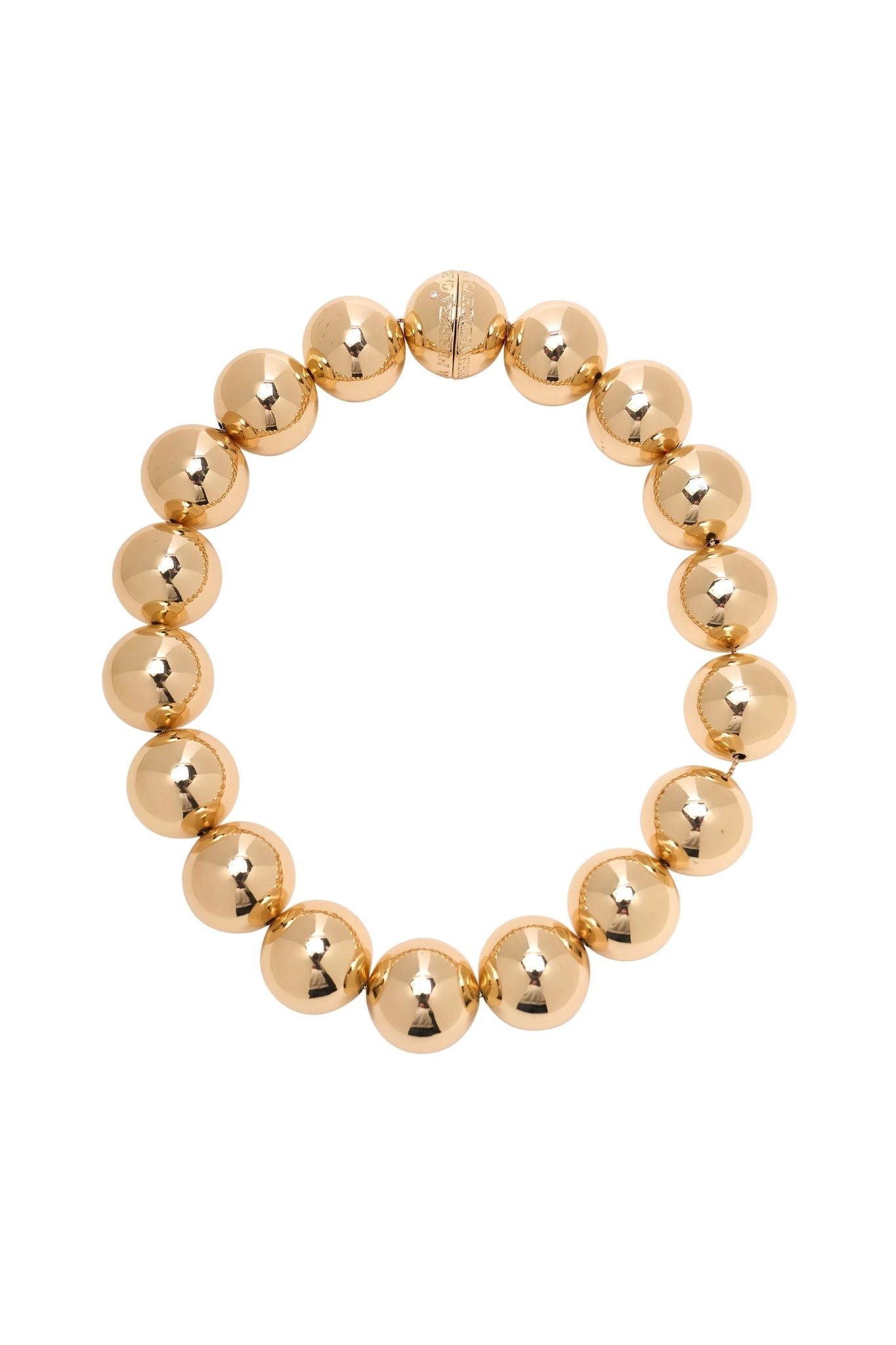 Carolina Herrera Ball Necklace - Vermillion