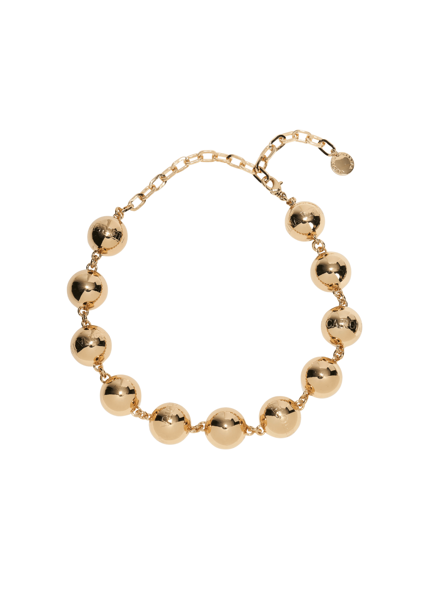 Carolina Herrera Ball Necklace - Vermillion