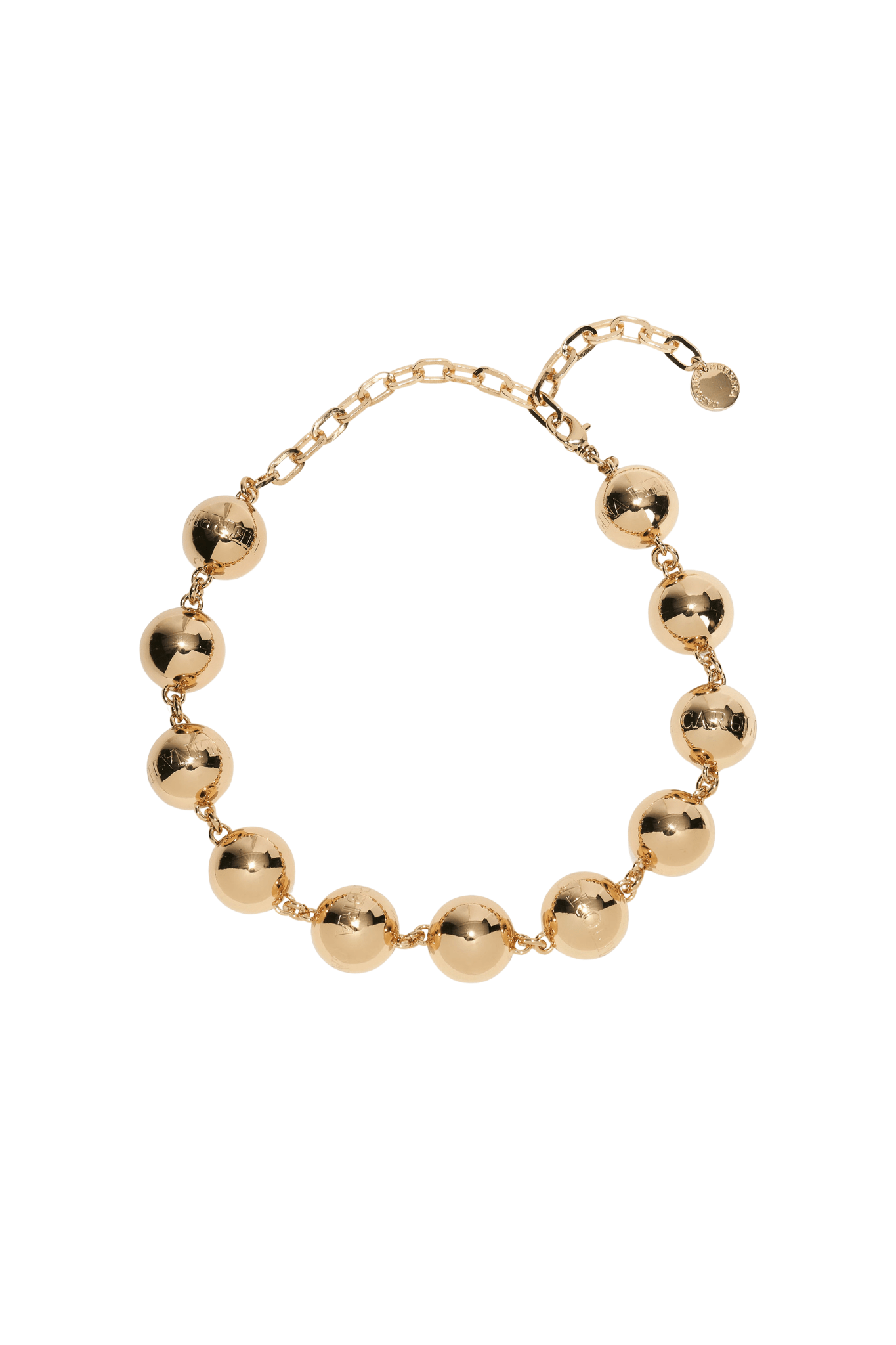Carolina Herrera Ball Necklace - Vermillion