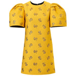 Carolina Herrera Bell SLV Crewneck Shift Dress - Vermillion