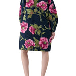 Carolina Herrera Collarless Cocoon Coat - Vermillion