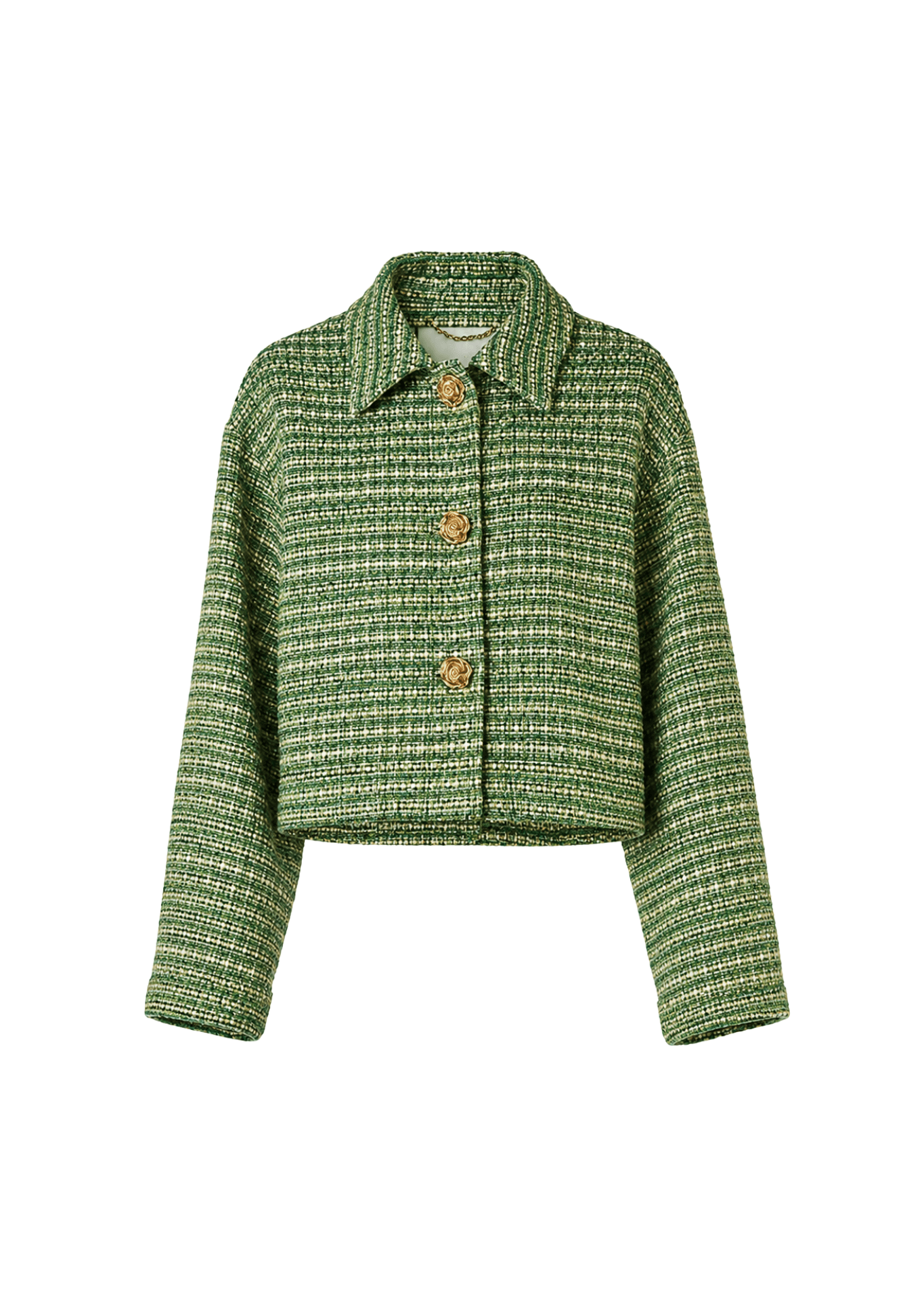 Carolina Herrera Cropped Boxy Jacket - Vermillion