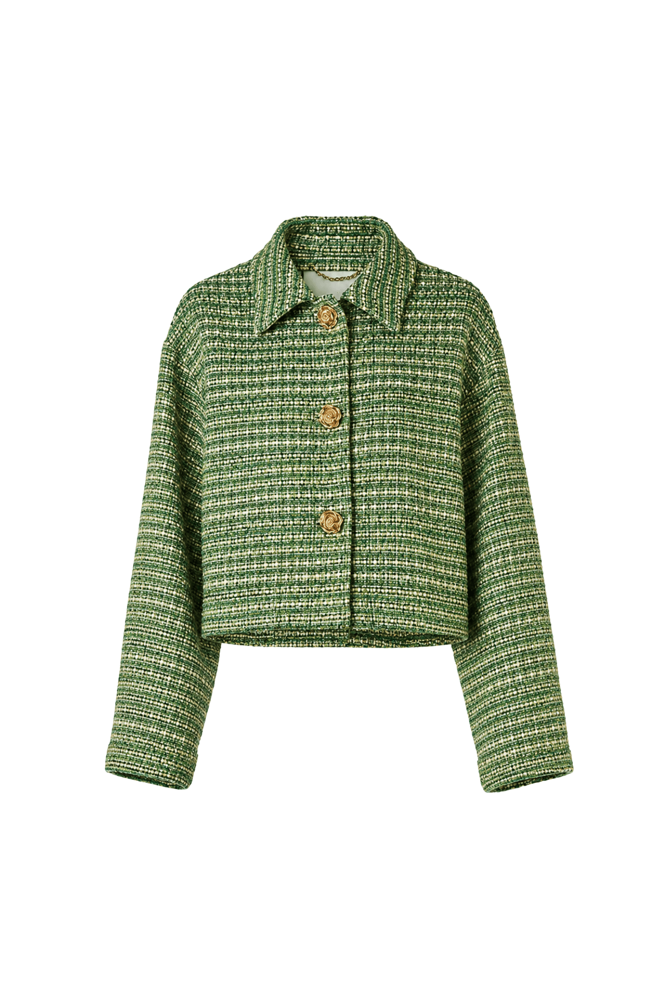 Carolina Herrera Cropped Boxy Jacket - Vermillion