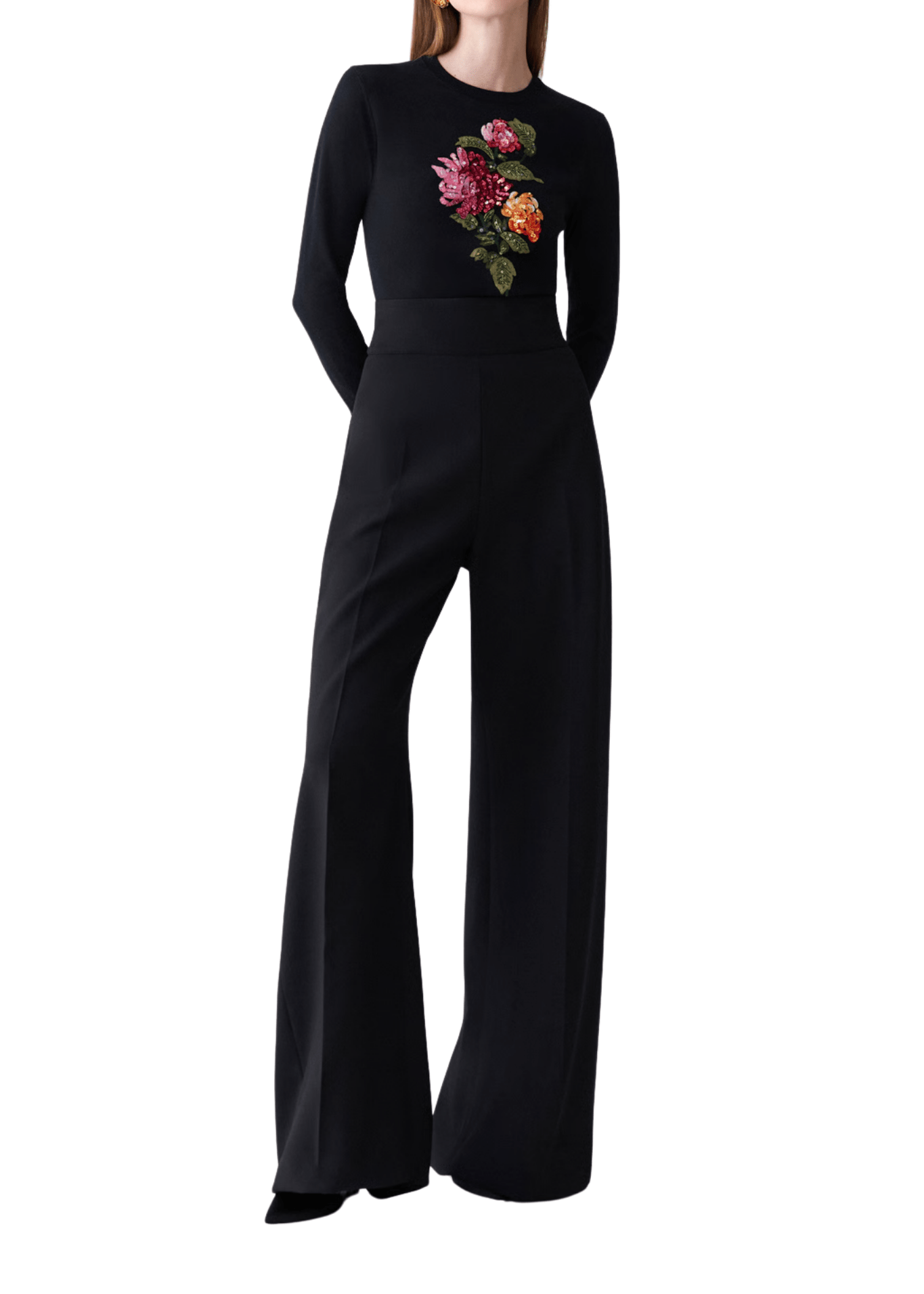 Carolina Herrera Diana Pant - Vermillion
