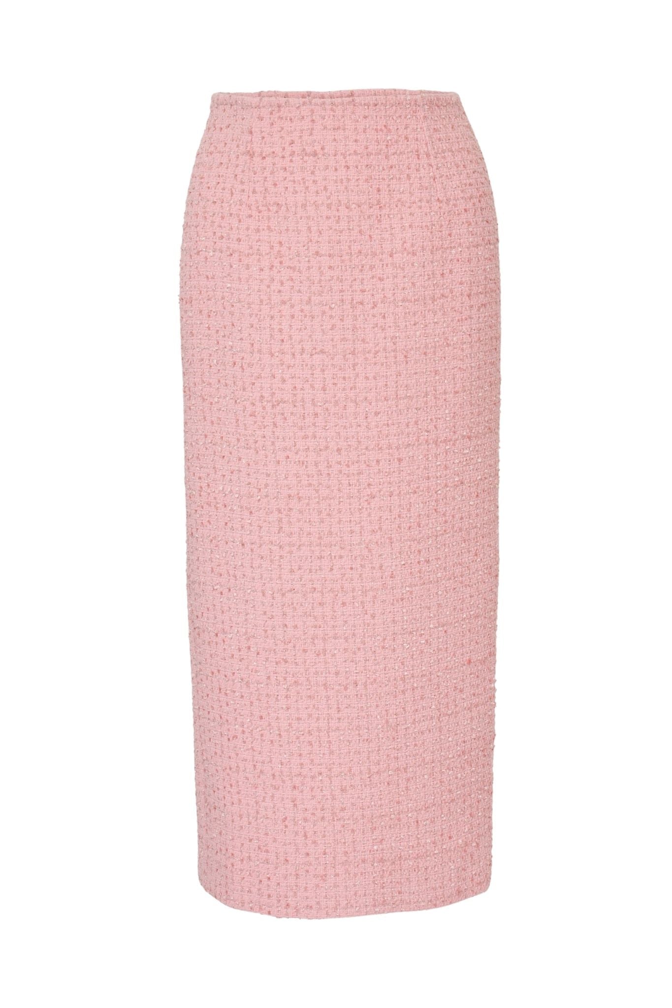 Carolina Herrera Midi Pencil Skirt - Vermillion