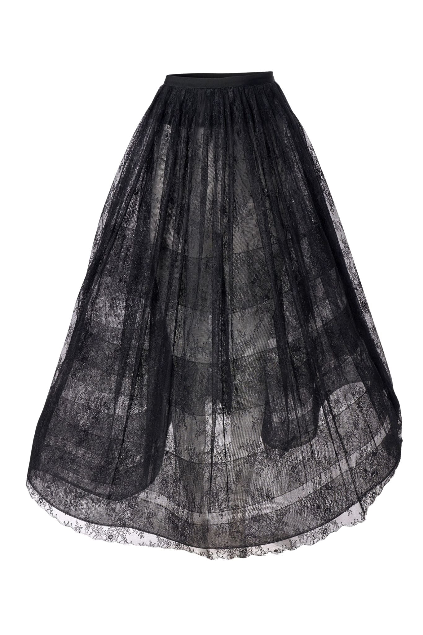 Carolina Herrera Petticoat Skirt - Vermillion