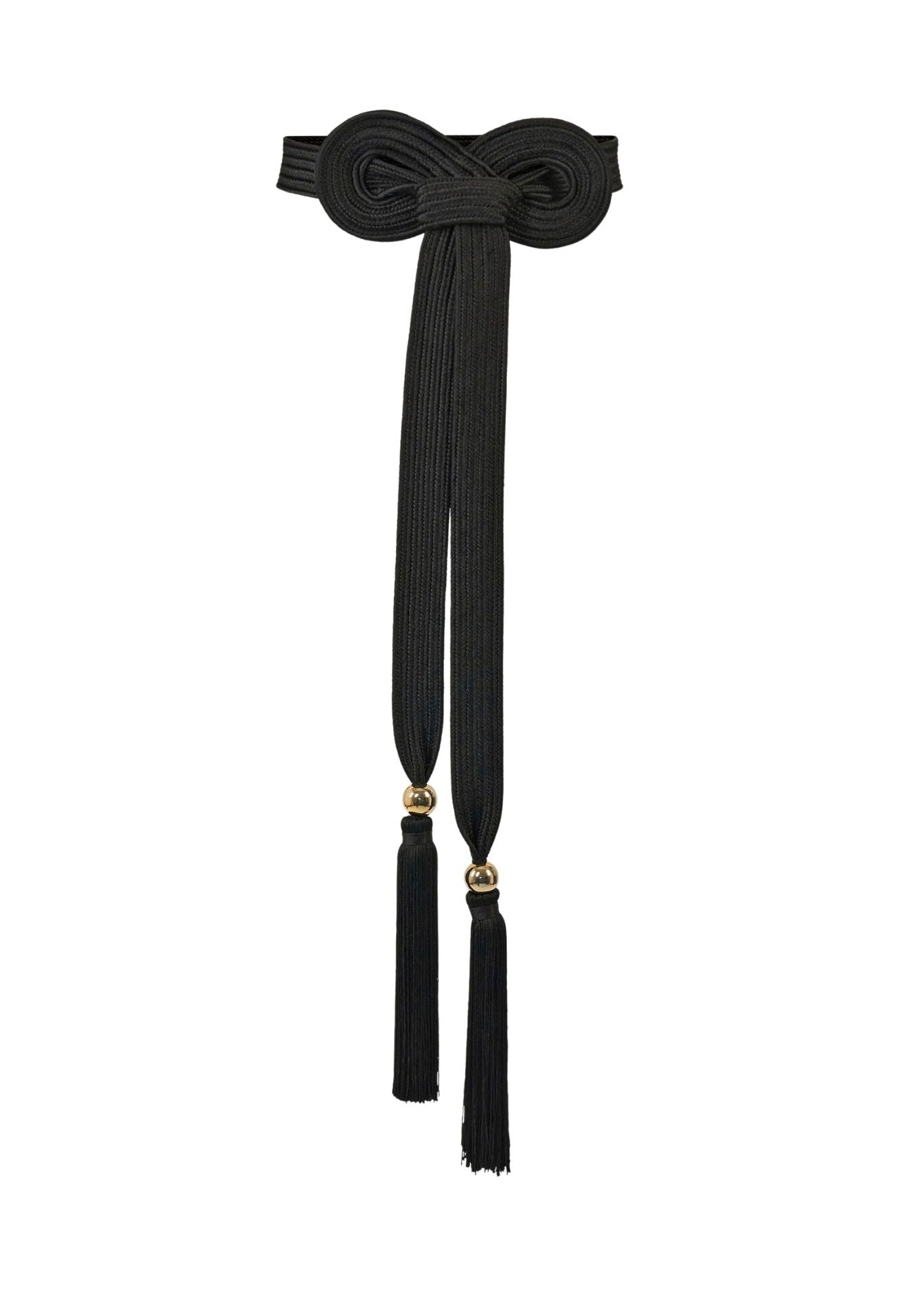 Carolina Herrera Satin Trapunto Belt - Vermillion