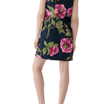 Carolina Herrera Sleeveless Crewneck Shift Dress - Vermillion