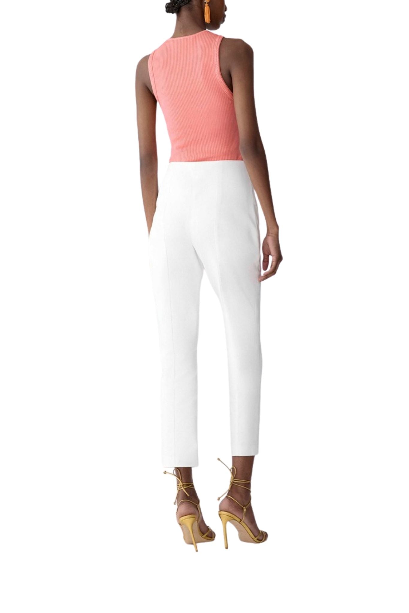 Carolina Herrera Sleeveless Tank - Vermillion