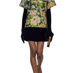 Carolina Herrera SS Crewneck Shift Dress - Vermillion