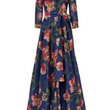 Carolina Herrera Trench Gown - Vermillion