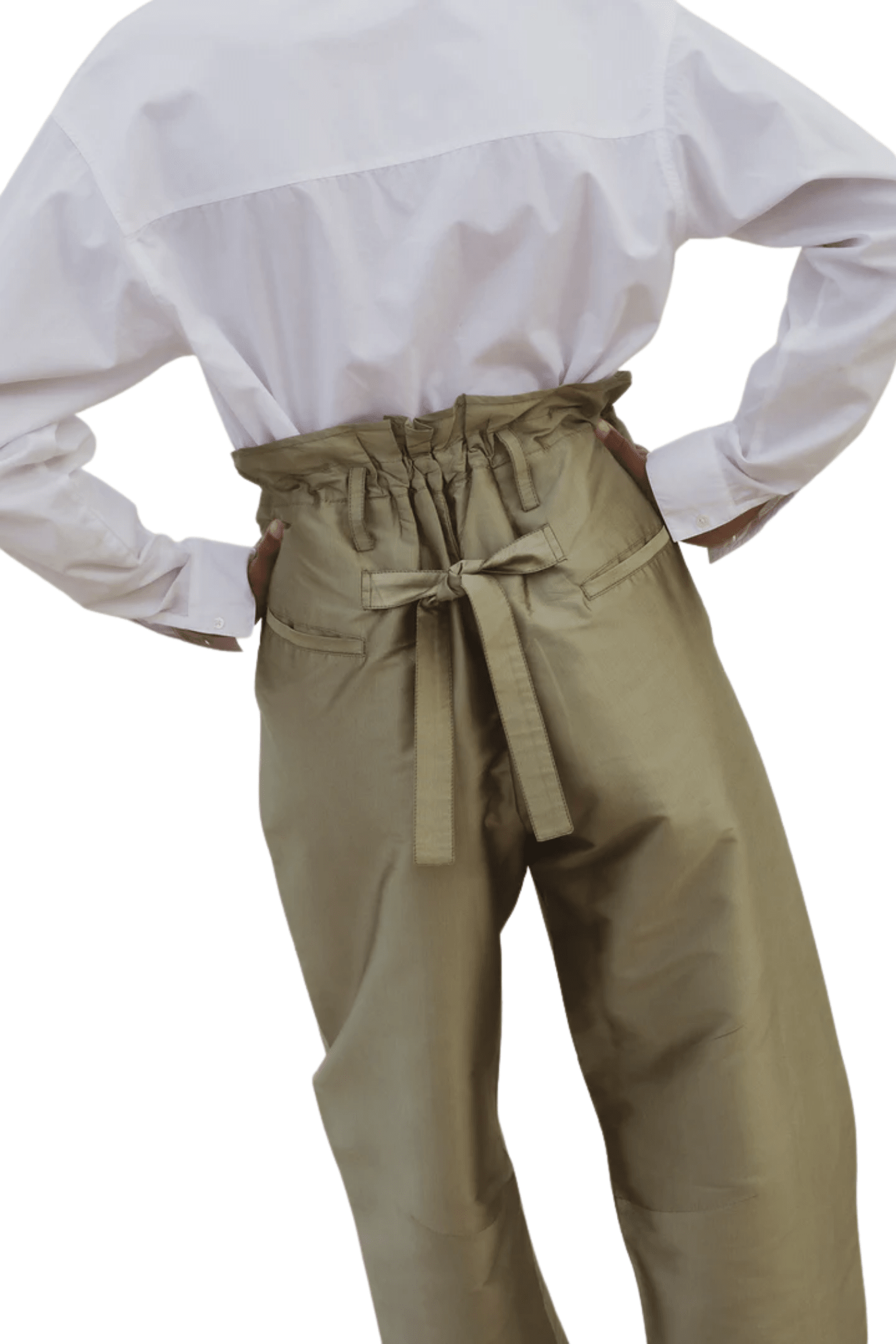 Chan Luu Techno Taffeta Barrel Pant - Vermillion
