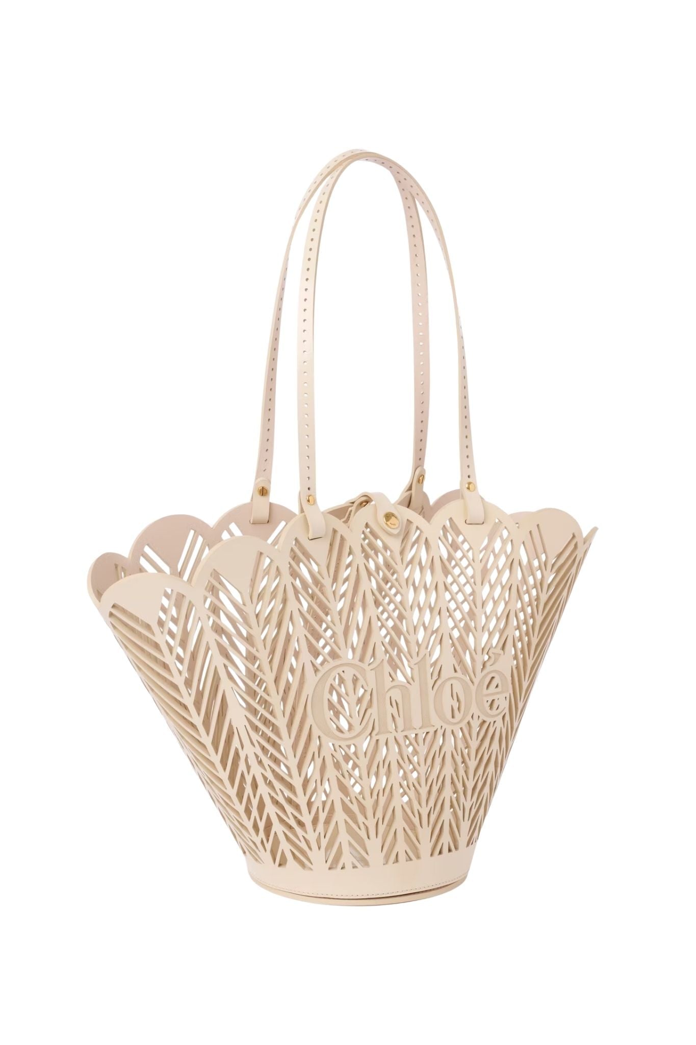 Chloe Basket Bag - Vermillion