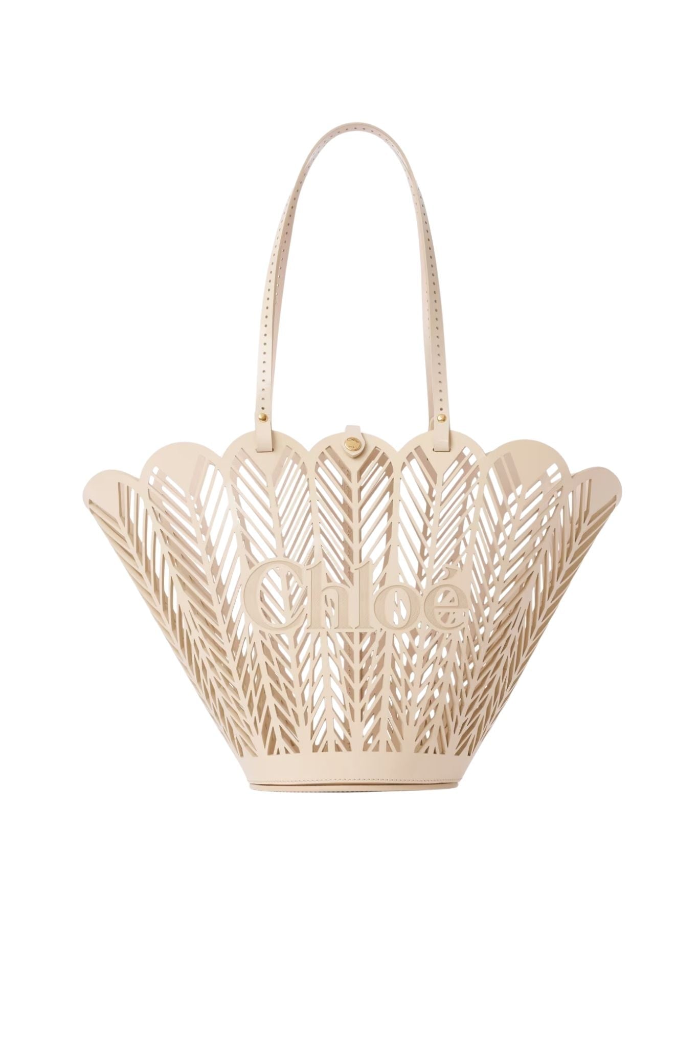 Chloe Basket Bag - Vermillion